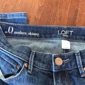 Loft Outlet Modern Skinny Jeans
